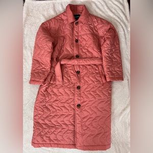 Who What Wear Long Puffer Trench Coat